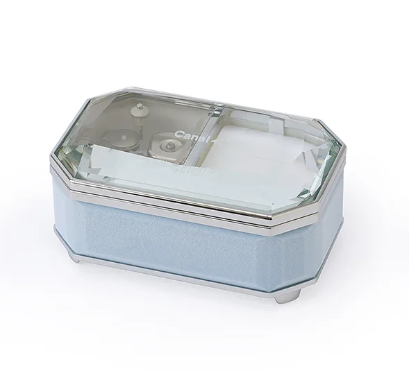 名入れ】揺れるしずくピアス&オルゴールケースセット | Canal4